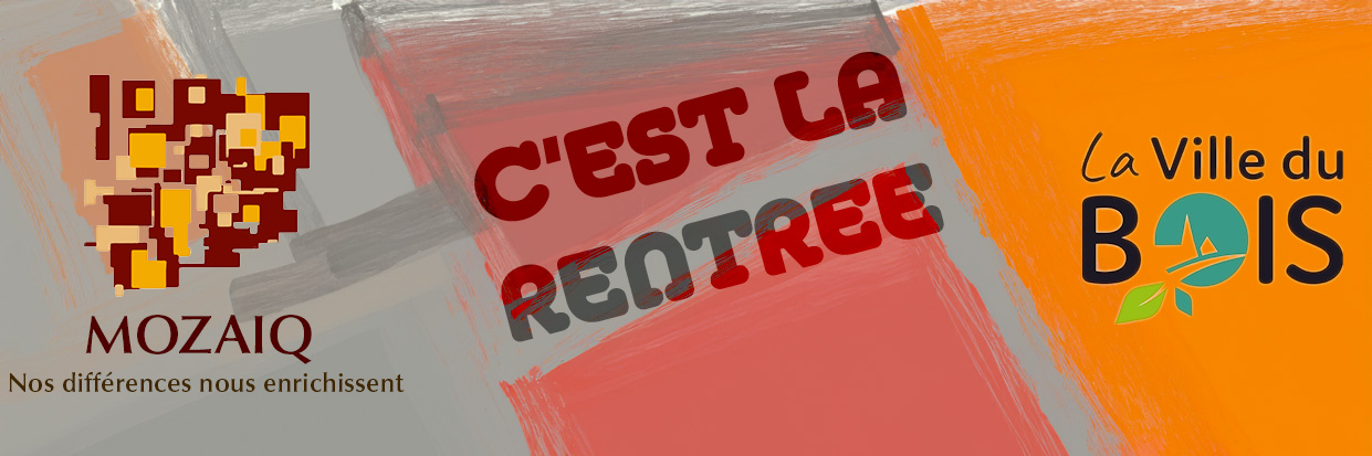 Bannière Forum des Associations La Ville du Bois - MOZAIQ